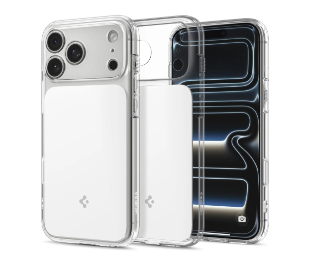 Spigen Ultra Hybrid T MagSafe do iPhone 18 Pro/17 Pro (glossy white - 1586401 - zdjęcie